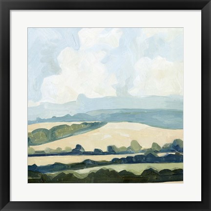 Framed Fieldscape II Print