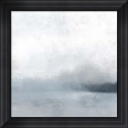 Framed Quiet Fog I Print