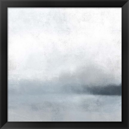 Framed Quiet Fog I Print