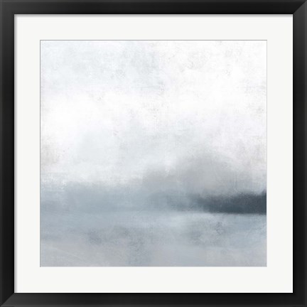 Framed Quiet Fog I Print