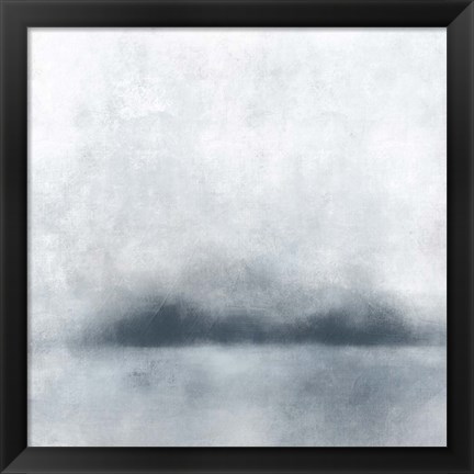 Framed Quiet Fog II Print