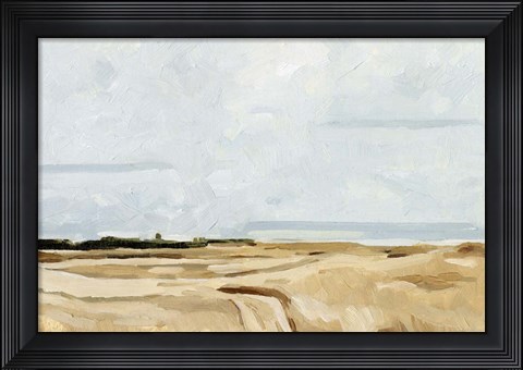 Framed Quiet Coast II Print