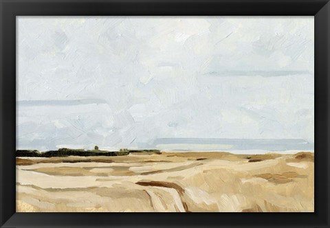 Framed Quiet Coast II Print