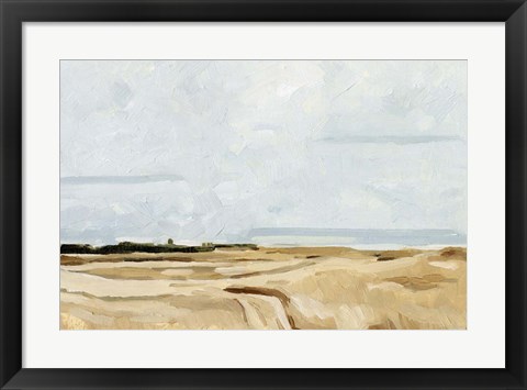 Framed Quiet Coast II Print