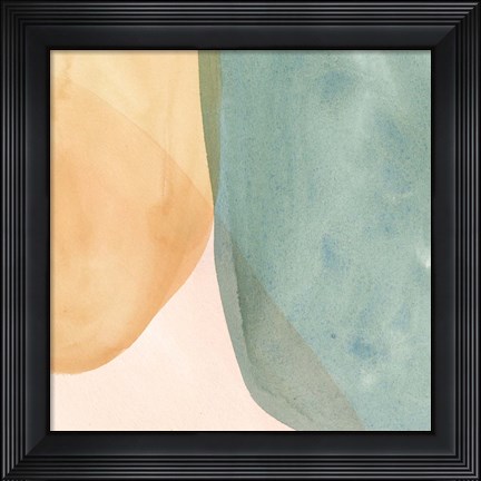 Framed Pastel Color Study II Print