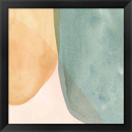 Framed Pastel Color Study II Print