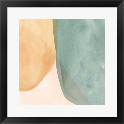 Framed Pastel Color Study II Print