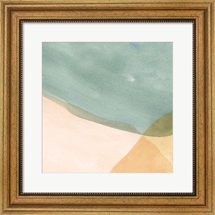 Framed Pastel Color Study IV Print