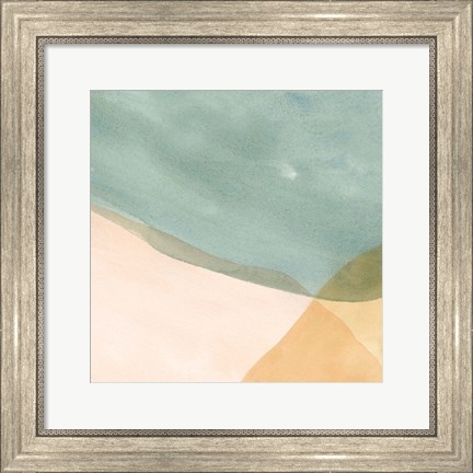 Framed Pastel Color Study IV Print
