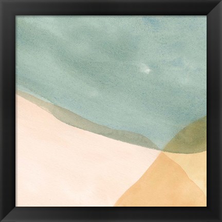 Framed Pastel Color Study IV Print