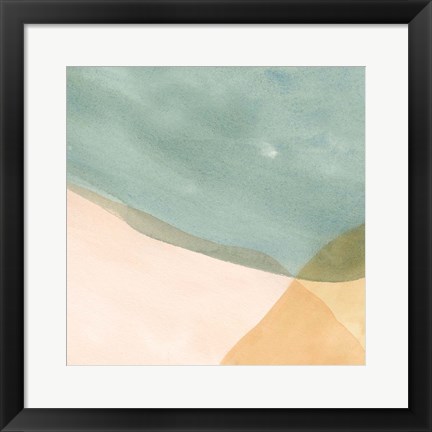 Framed Pastel Color Study IV Print