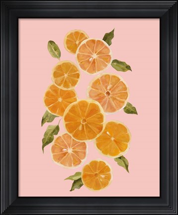 Framed Spring Citrus I Print