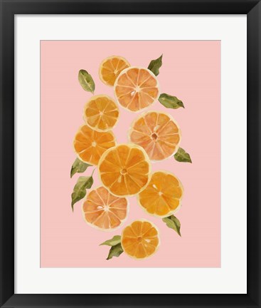 Framed Spring Citrus I Print