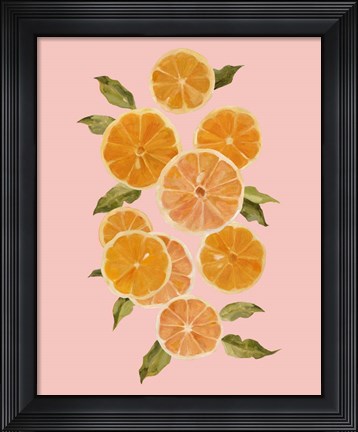 Framed Spring Citrus II Print