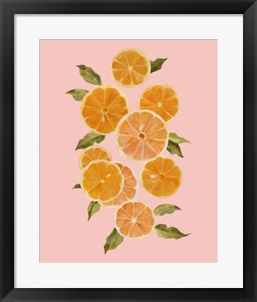 Framed Spring Citrus II Print