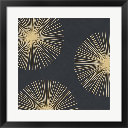 Framed Bursts I Print