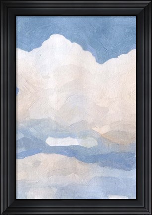 Framed Clouds II Print