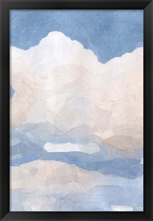 Framed Clouds II Print