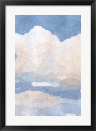 Framed Clouds II Print