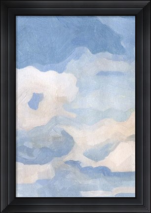 Framed Clouds III Print