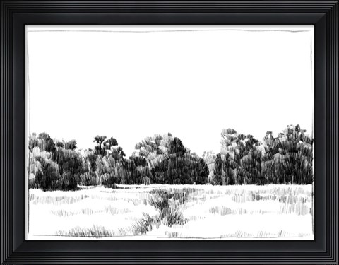 Framed Northern Neck Landscape I Print