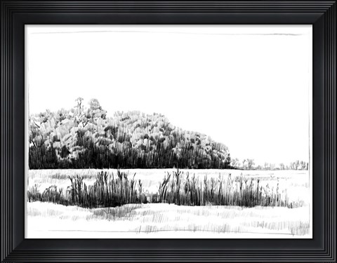 Framed Northern Neck Landscape II Print
