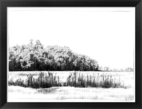 Framed Northern Neck Landscape II Print