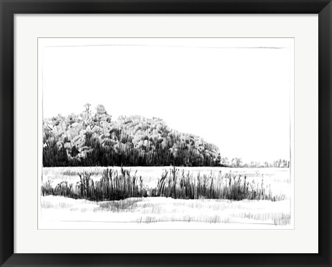 Framed Northern Neck Landscape II Print