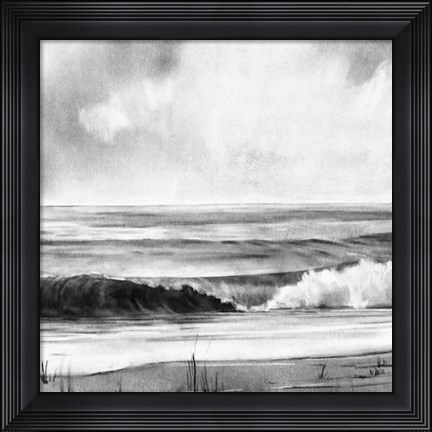 Framed High Tide Sketch I Print