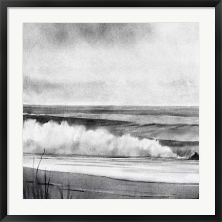 Framed High Tide Sketch II Print