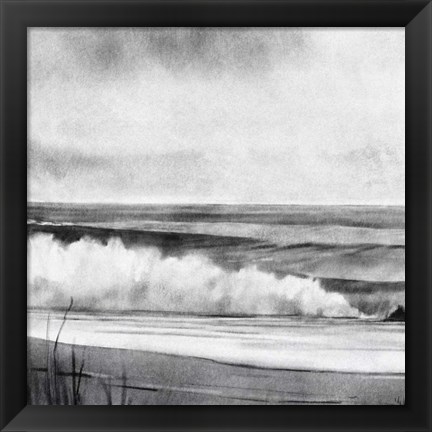 Framed High Tide Sketch II Print