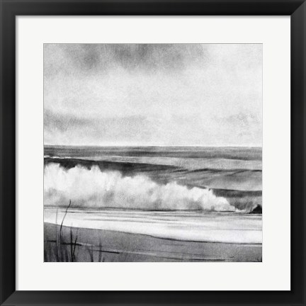 Framed High Tide Sketch II Print