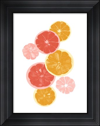 Framed Festive Fruit II Print