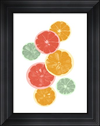 Framed Festive Fruit IV Print