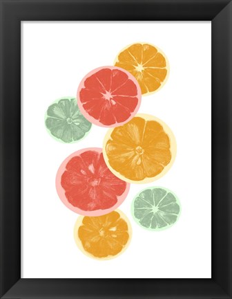 Framed Festive Fruit IV Print