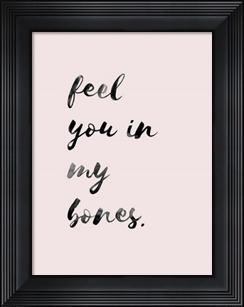 Framed Moody Valentine I Print
