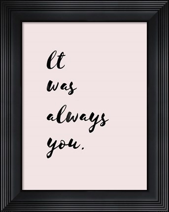 Framed Moody Valentine II Print