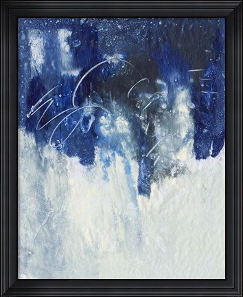 Framed Sky Fall I Print