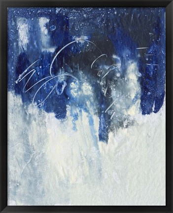Framed Sky Fall I Print