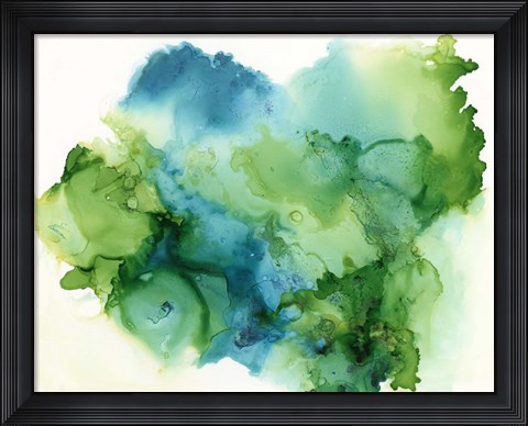 Framed Leafy II Print