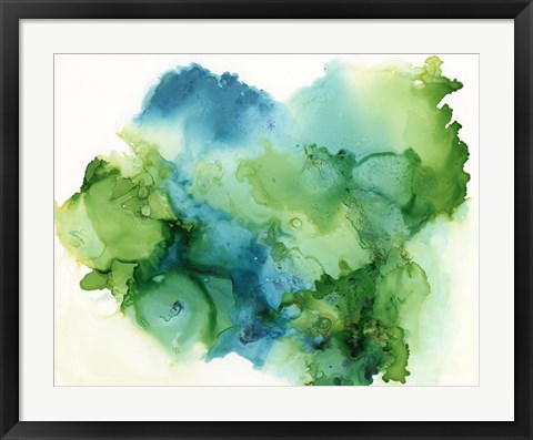 Framed Leafy II Print