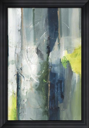 Framed Treetops II Print