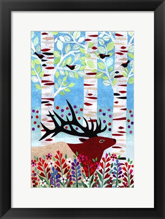 Framed Forest Creatures I Print