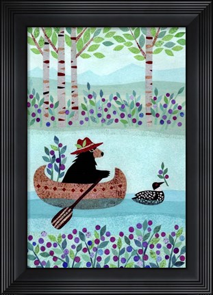 Framed Forest Creatures II Print