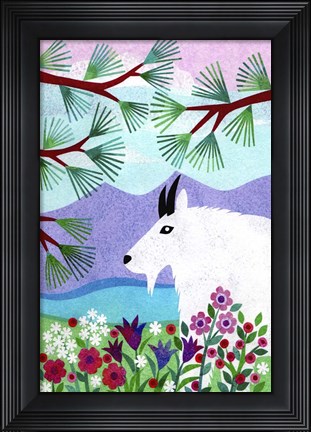 Framed Forest Creatures V Print