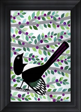 Framed Forest Creatures X Print