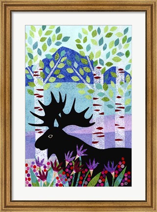 Framed Forest Creatures XII Print