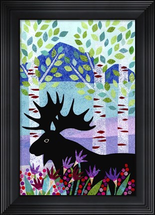 Framed Forest Creatures XII Print