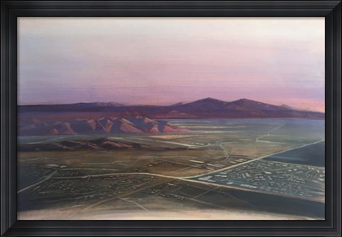 Framed Breathtaking Valley Print