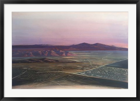 Framed Breathtaking Valley Print